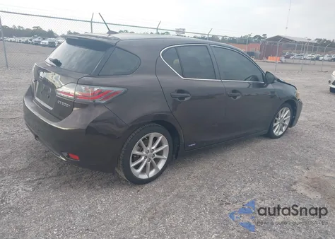 2012 Lexus Ct 200H Premium z USA, uszkodzony, nr VIN JTHKD5BH0C2070649
